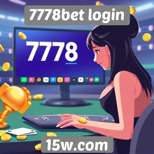 O funcionamento do login no site 7778bet