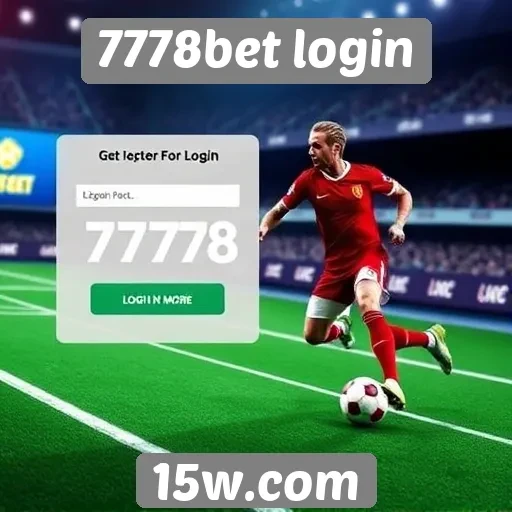 Experiência do usuário ao fazer login no 7778bet